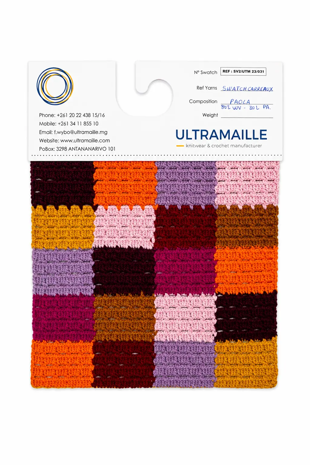 Swatch carreaux Paola